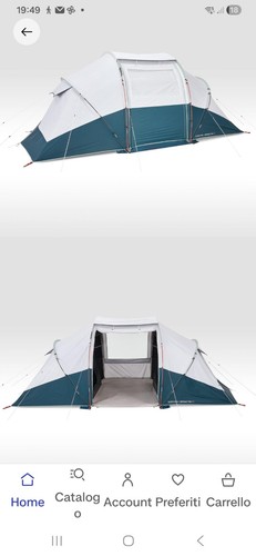 Tenda quechua family - quechua, second
