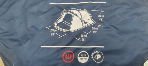 Decathlon tenda secondi 3xl - 2,